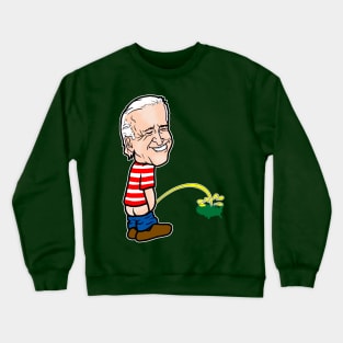 Peeing Crewneck Sweatshirt